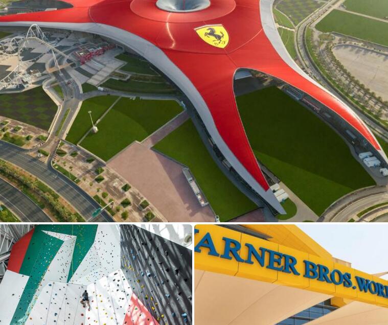 Ferrari World, Warner Bros. World and Clymb to reopen next week