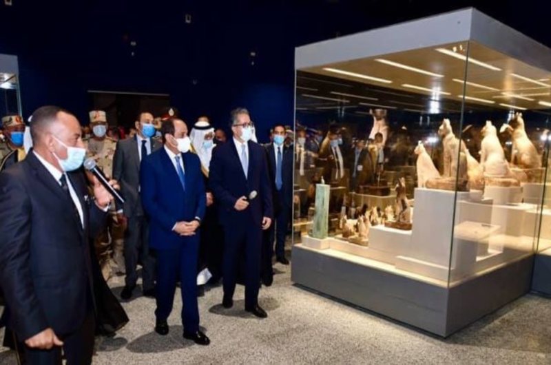 The speech of the Minister of Tourism and Antiquities, during inauguration of three new museums.