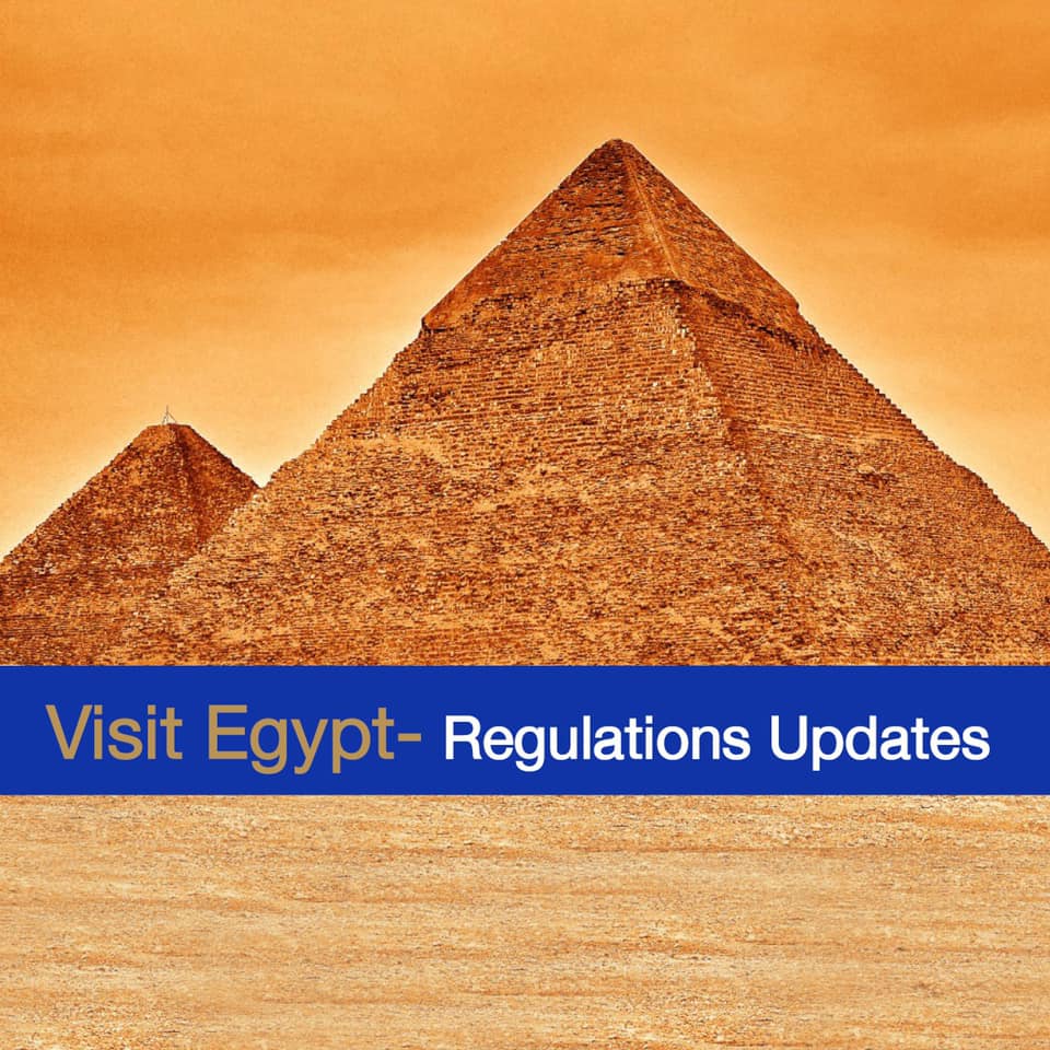 Updating the requirements to enter Egypt, starting from 23 March 2022